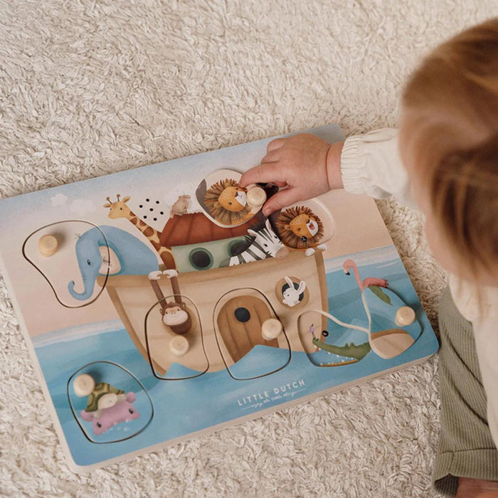 LD Toys - Geluidenpuzzel Noah's Ark