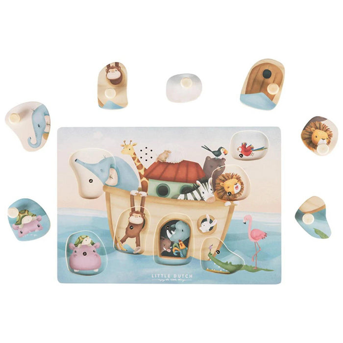 LD Toys - Geluidenpuzzel Noah's Ark