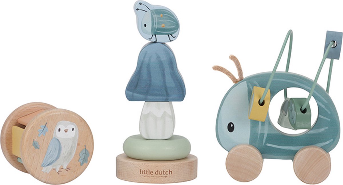 Little Dutch - Giftset hout - Forest Friends FSC