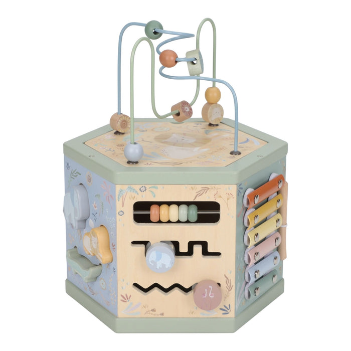 Little Dutch - Houten Activiteiten hexagon -­ Safari Friends