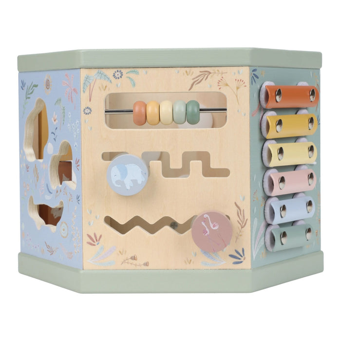Little Dutch - Houten Activiteiten hexagon -­ Safari Friends