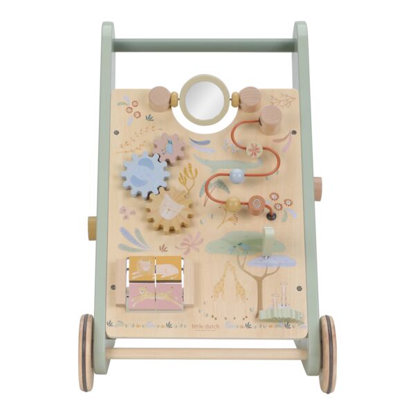 Little Dutch - Activiteiten loopwagen - Safari Friends