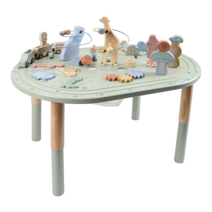 Little Dutch - Activiteitentafel XL Safari Friends