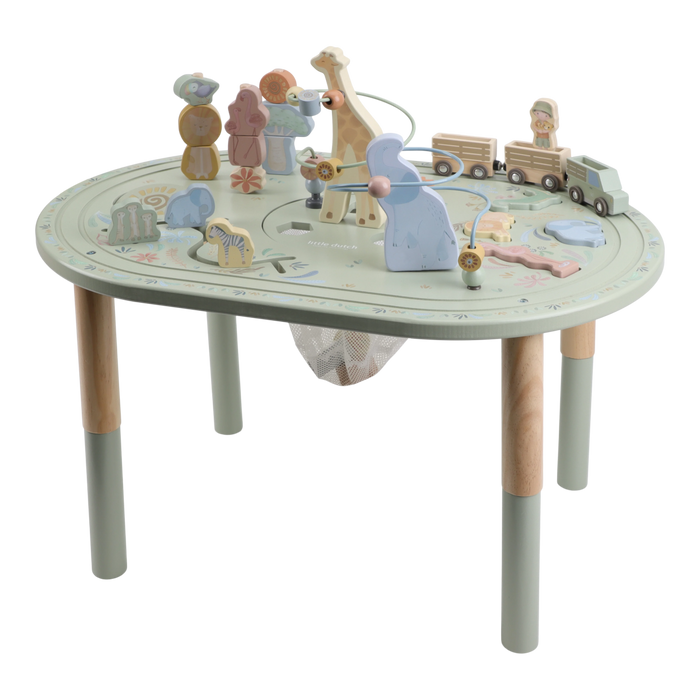 Little Dutch - Activiteitentafel XL Safari Friends