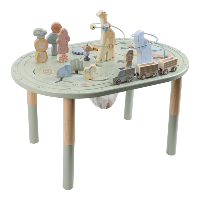 Little Dutch - Activiteitentafel XL Safari Friends