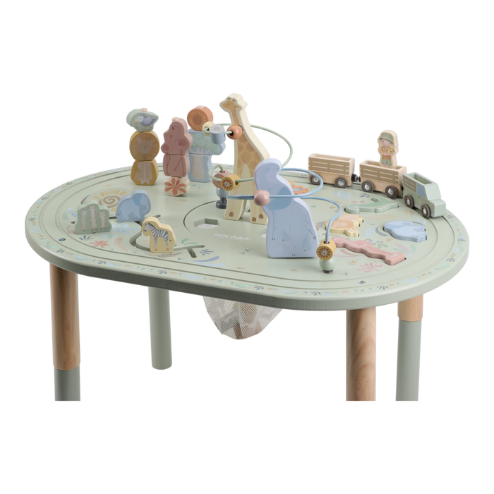 Little Dutch - Activiteitentafel XL Safari Friends