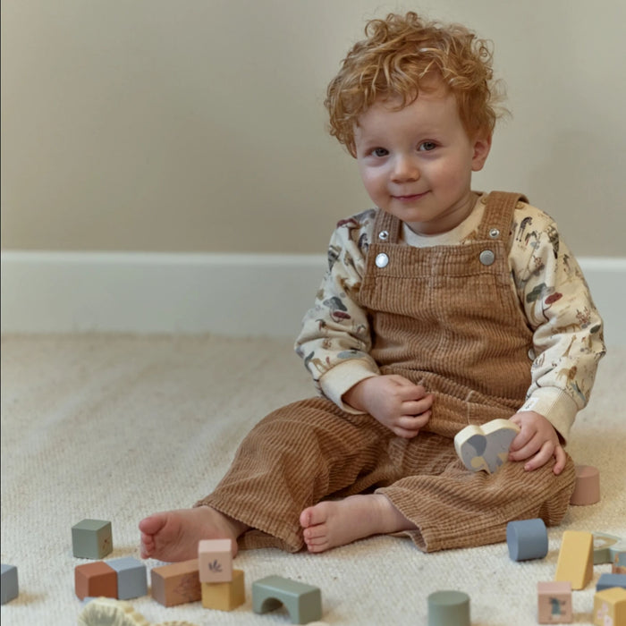 Little Dutch - Houten Blouwblokken - Groen