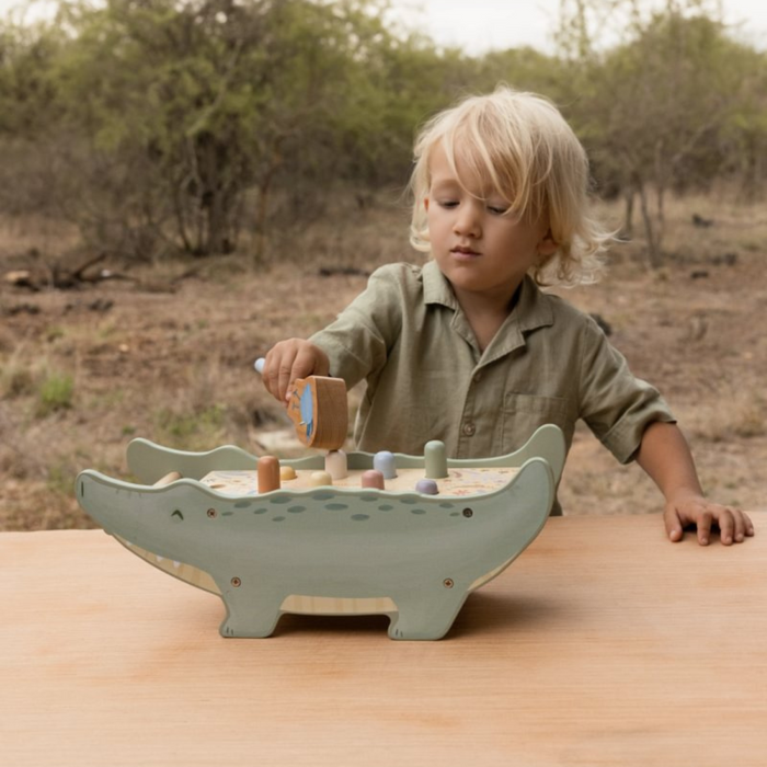 Little Dutch - Houten Hamerbank ­- Safari Friends
