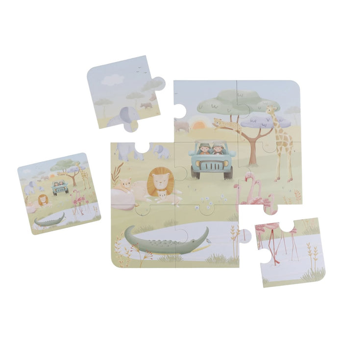 Little Dutch - 6 Puzzels ­ Safari Friends
