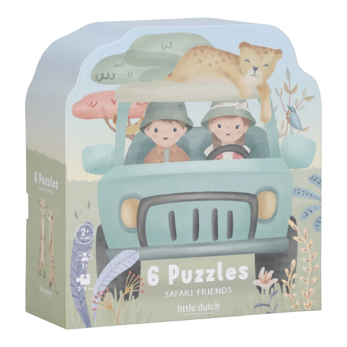 Little Dutch - 6 Puzzels ­ Safari Friends