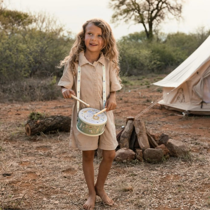 Little Dutch - Muziektrommel - Safari Friends FSC