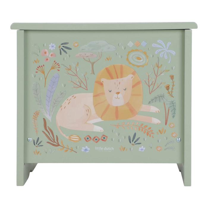 Little Dutch - Houten Piano Groen - Safari Friends FSC
