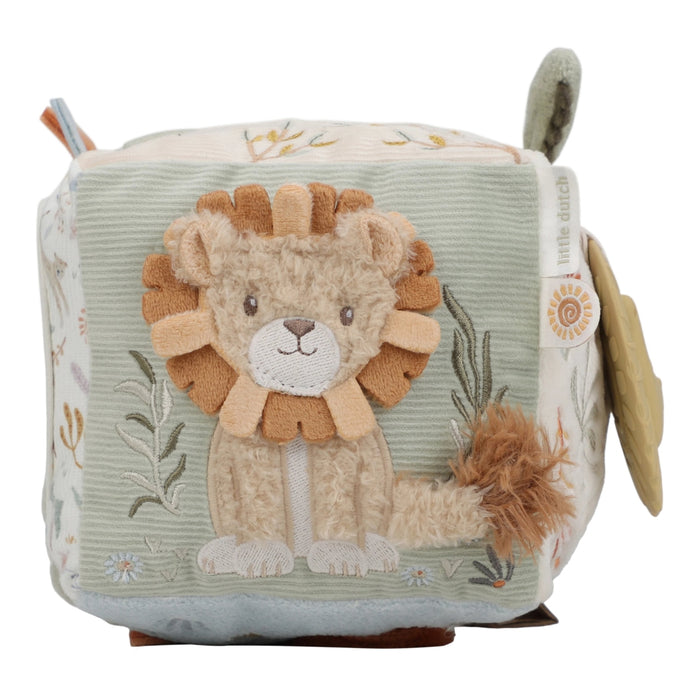 Little Dutch - Zachte Activiteitenkubus - Safari Friends