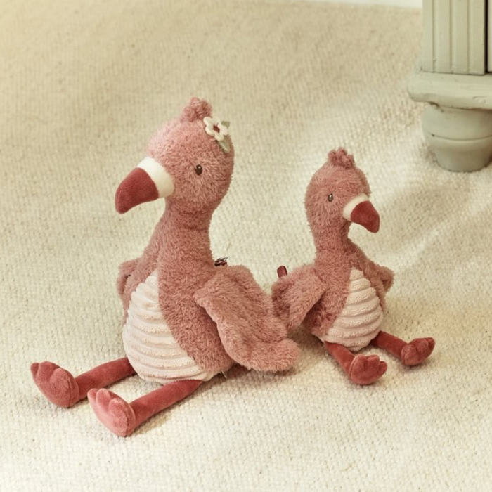 Little Dutch - Knuffel Flamingo (35 cm) - Safari Friends