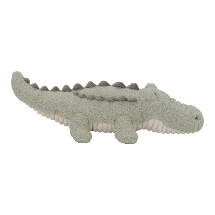Little Dutch - Knuffel Krokodil Groen - Safari Friends