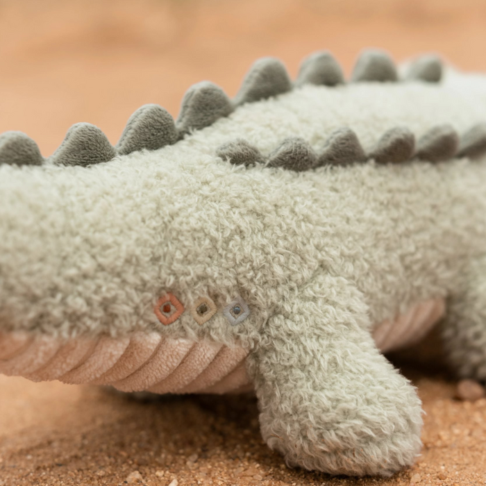 Little Dutch - Knuffel Krokodil Groen - Safari Friends