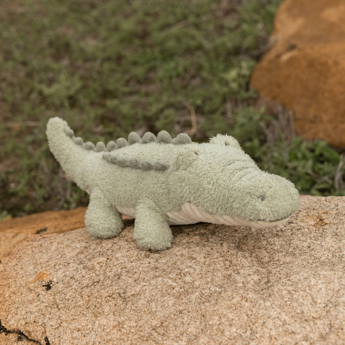 Little Dutch - Knuffel Krokodil Groen - Safari Friends
