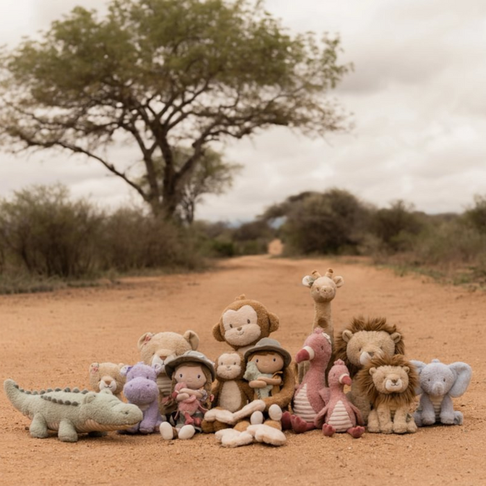 Little Dutch - Knuffel Leeuwin (25cm) - Safari Friends