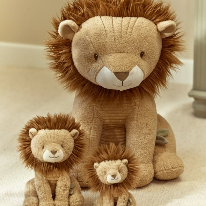 Little Dutch - Knuffel Leeuw (25 cm) - Safari Friends