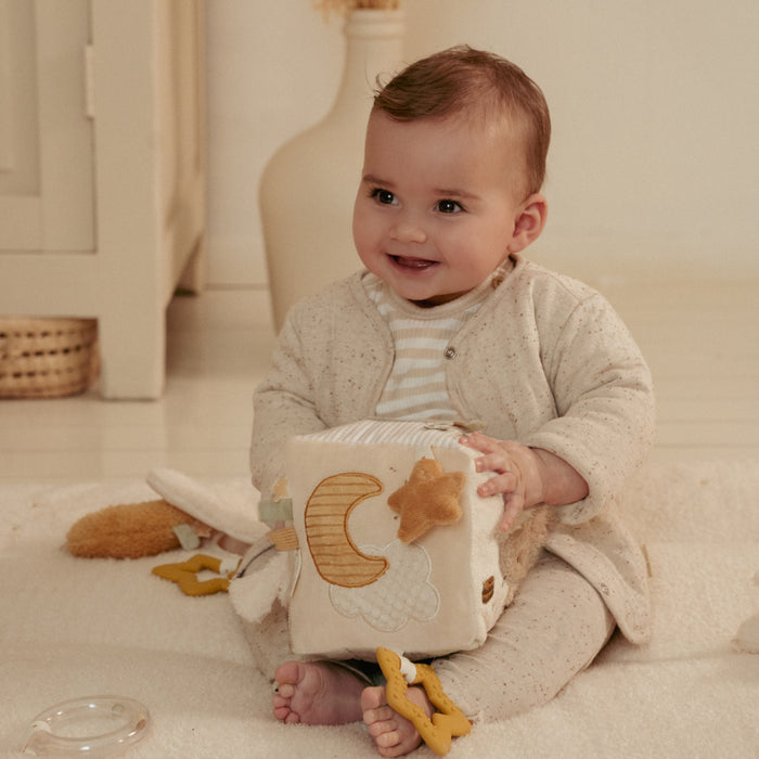 Little Dutch - Activiteitenkubus Newborn Naturals GRS