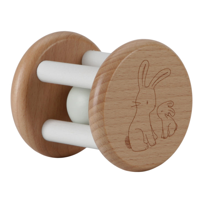 Little Dutch - Rammelaar Roller - Baby bunny FSC