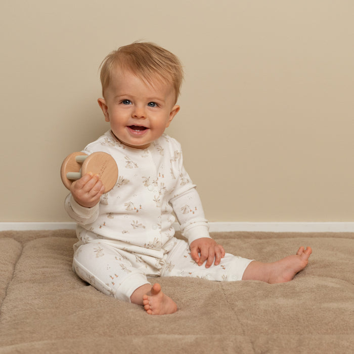 Little Dutch - Rammelaar Roller - Baby bunny FSC