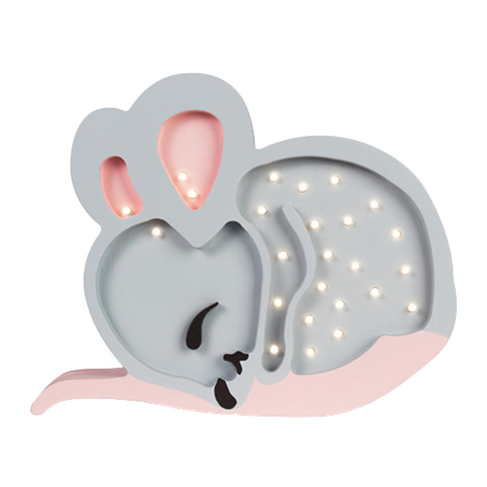 Little Lights - Mouse lamp - Light grey