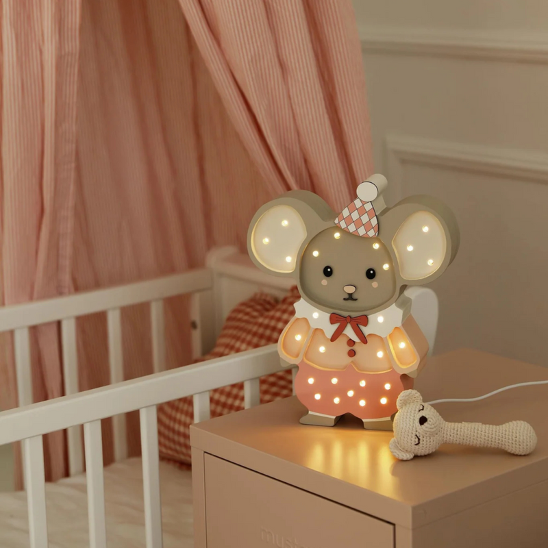 Little Lights - Rose the Mouse - Dusty Pink