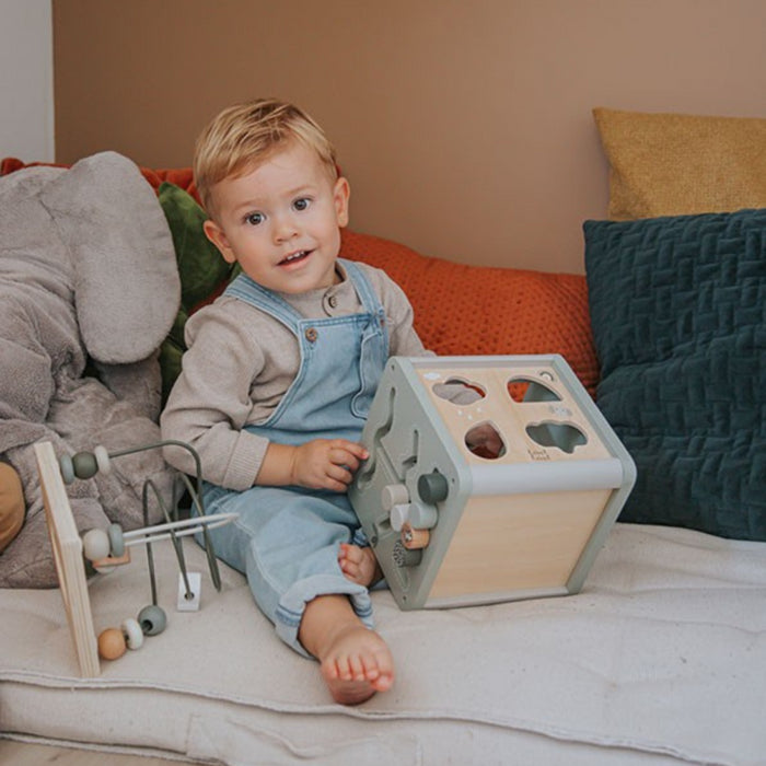 Label Label - Activity Cube - Olive green