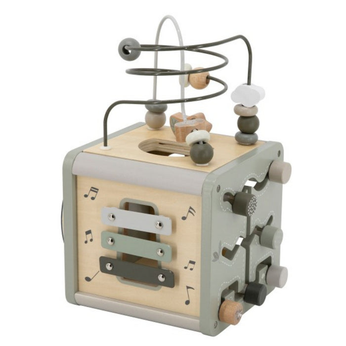 Label Label - Activity Cube - Olive green