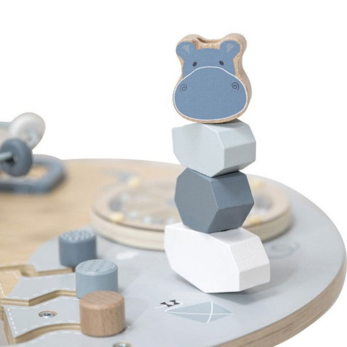 Label Label - Activity tabel - Blue