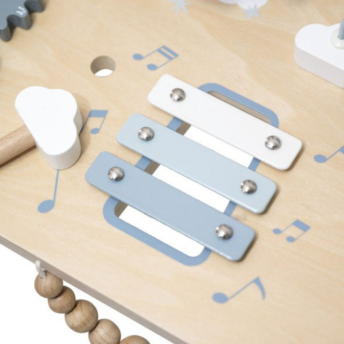 Label Label - Activity tabel - Blue