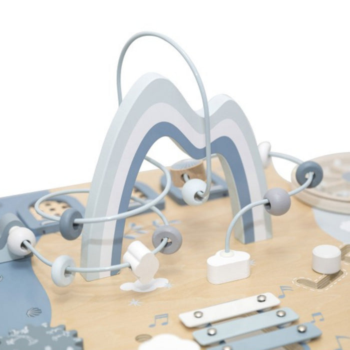 Label Label - Activity tabel - Blue