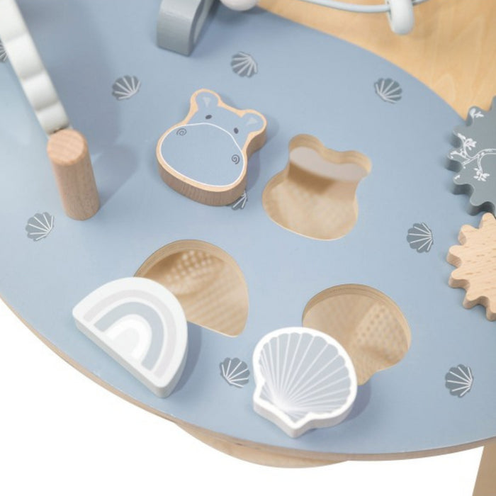 Label Label - Activity tabel - Blue