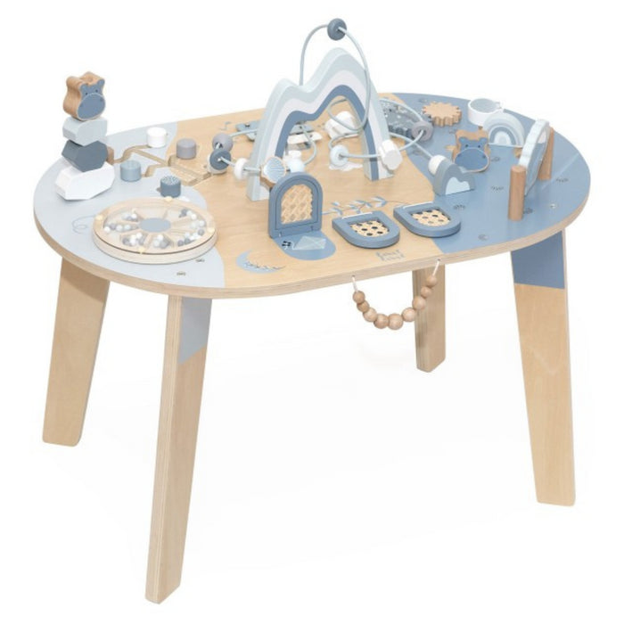 Label Label - Activity tabel - Blue