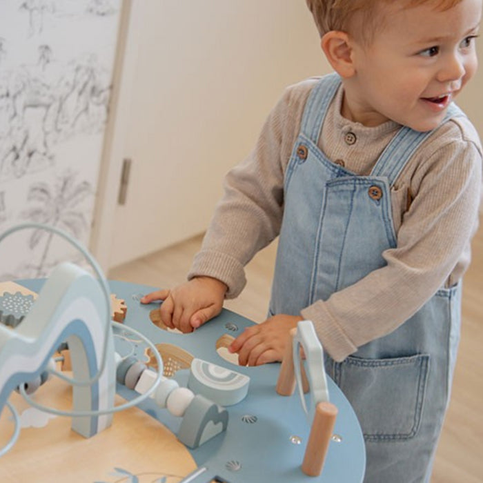 Label Label - Activity tabel - Blue