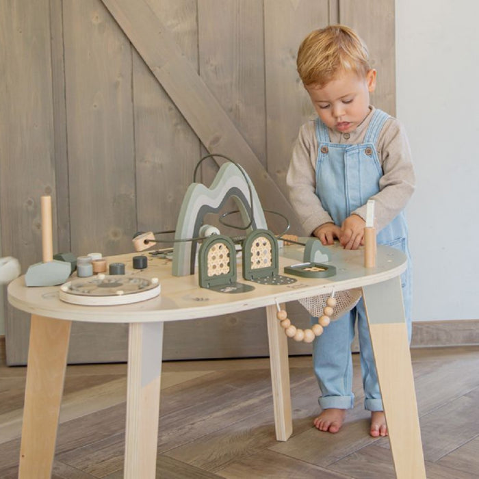 Label Label - Activity tabel - Olive green