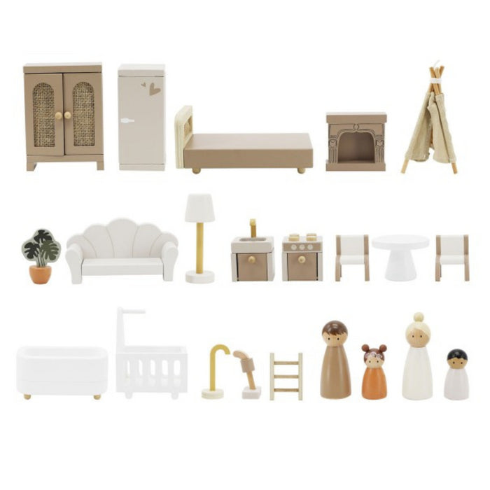 Label Label - Poppenhuis - Nougat