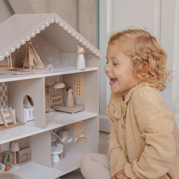 Label Label - Poppenhuis - Nougat