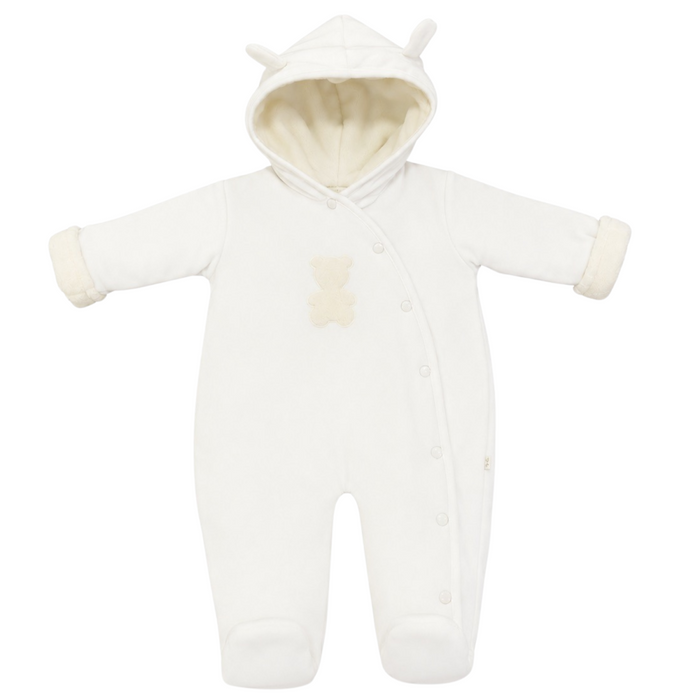Living Nature - Winter Onesie Teddy – Ecru velours