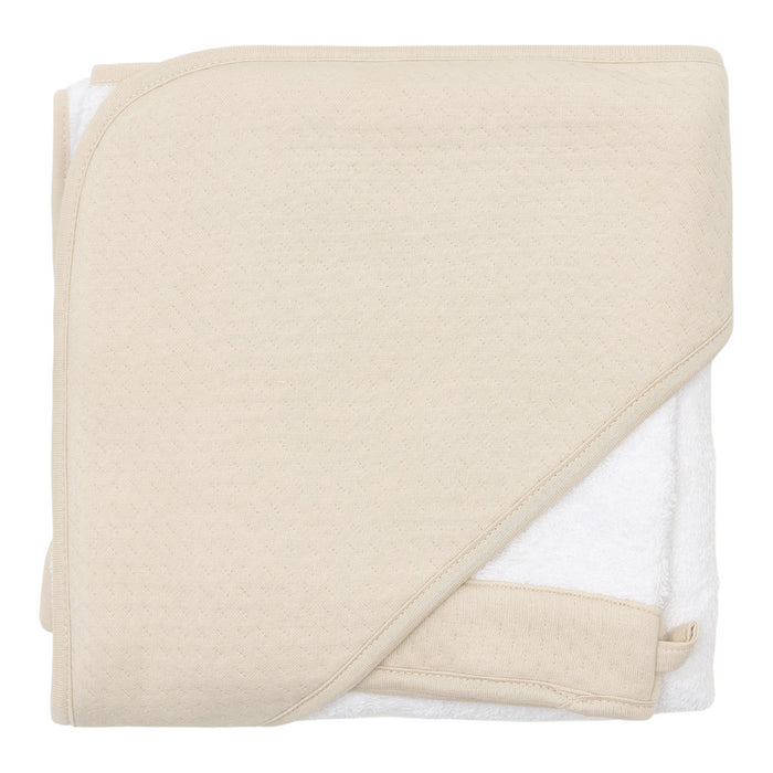 Poetree - Little Voyager - Badcape & washandje Beige