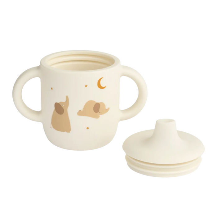 Liewood - Neil sippy cup - Elephant/Crème