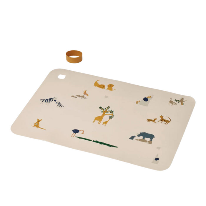 Liewood - Jude Printed Placemat - Safari/Sandy