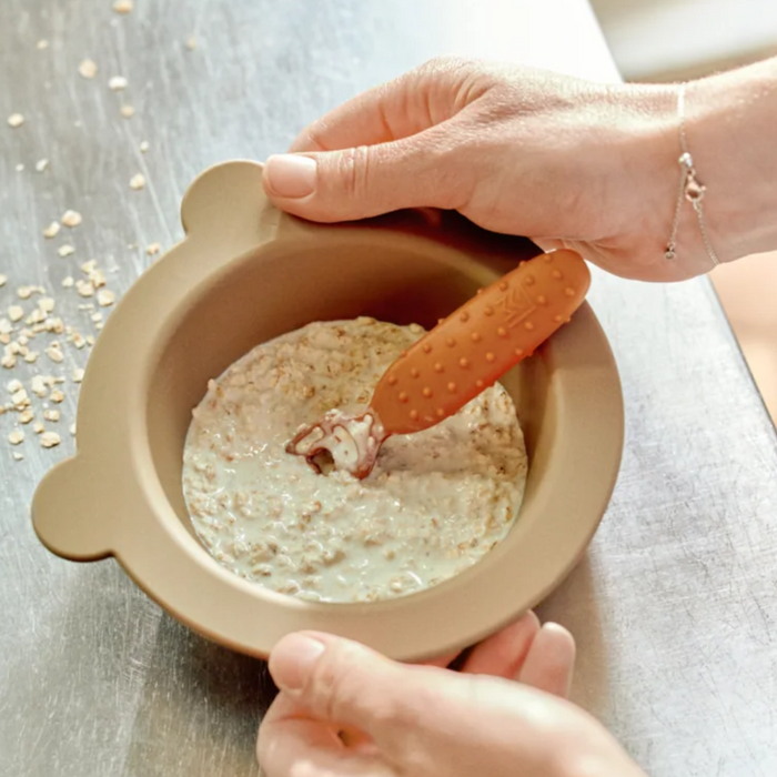 Liewood - Peony Suction Bowl 2-Pack - Sandy / Oat