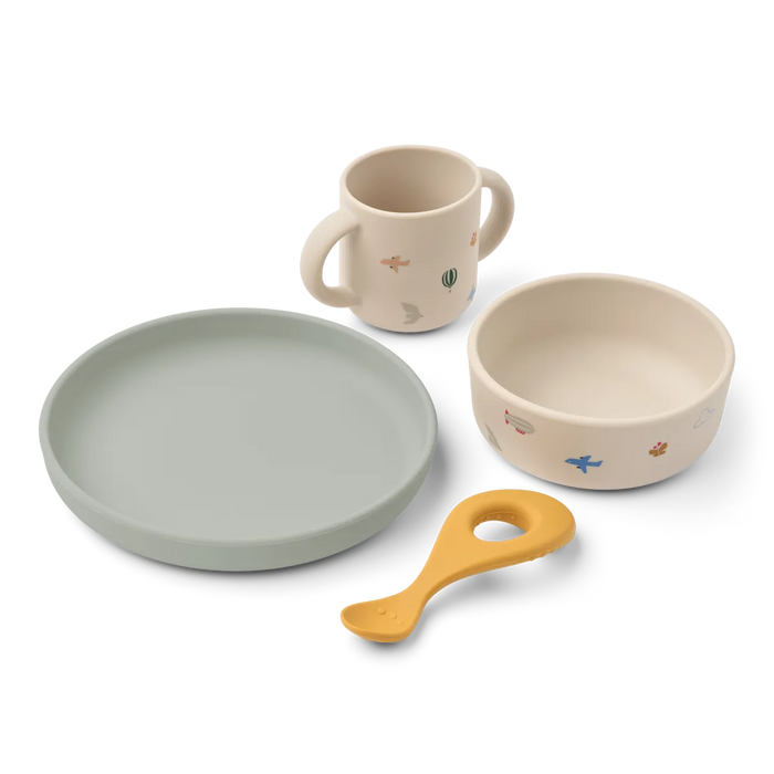 Liewood - Vivi Silicone Set Flying/Sandy