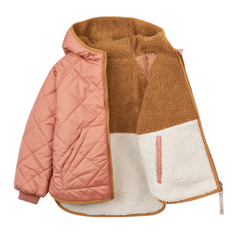Liewood - Jackson Reversible Jacket - Tuscany rose mix