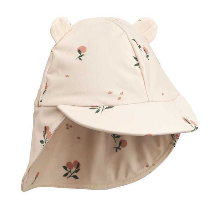 Liewood - Senia Sun Hat With Ears - Peach / Sea shell - 9/12 M