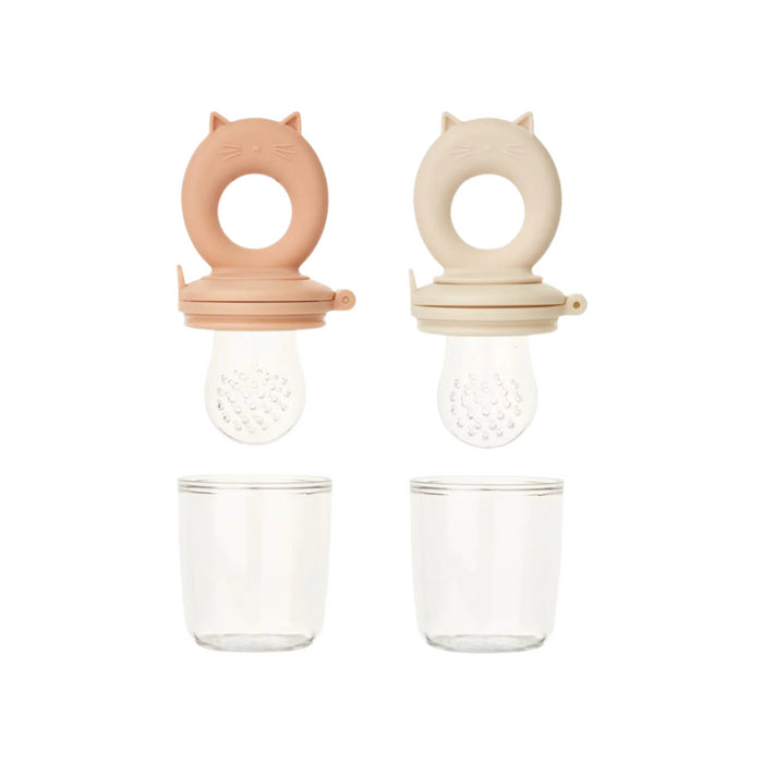 Liewood - Miranda Food Feeder 2-Pack - Tuscany rose/Apple blossom