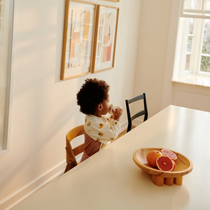 Liewood - Merle Printed Cape Bib - Elephant / Creme de la creme