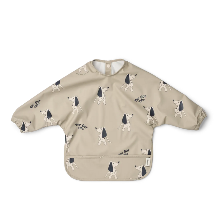 Liewood - Merle Printed Cape Bib - Dakota Dog/Mist
